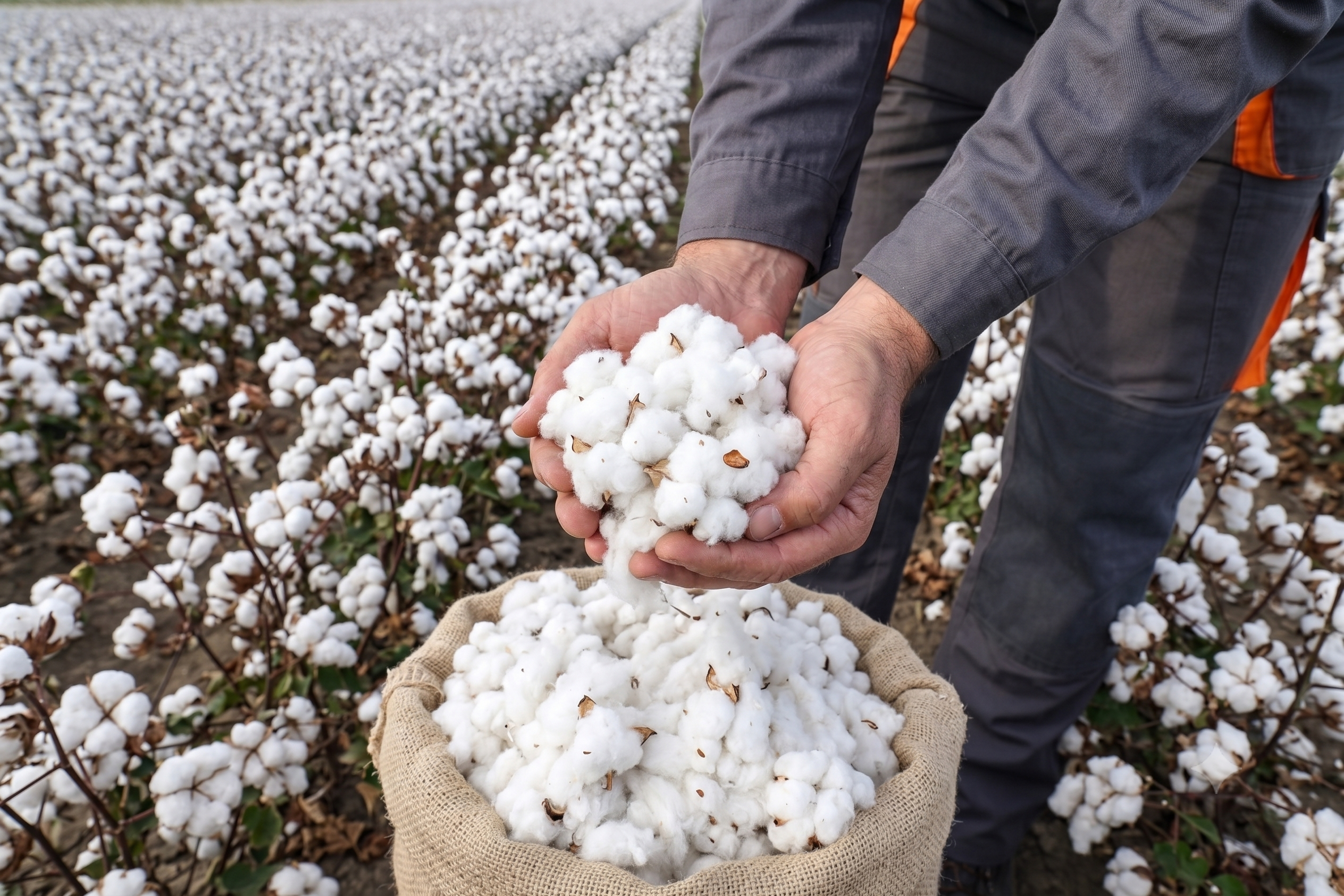Farmers harvesting agricultural produce